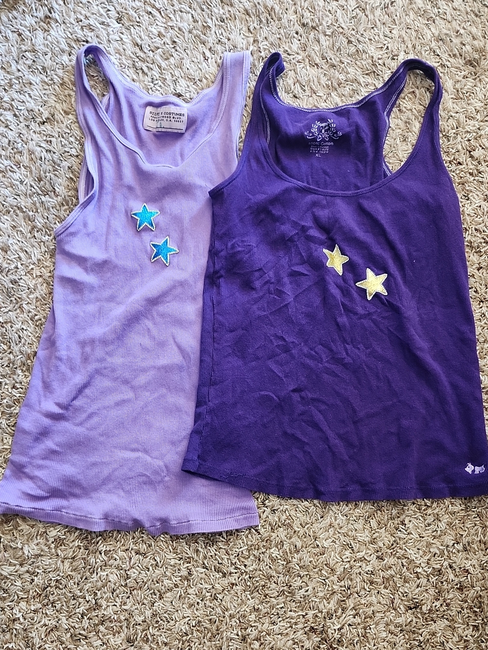 Bundle Of 2 Star Applique Tank Tops